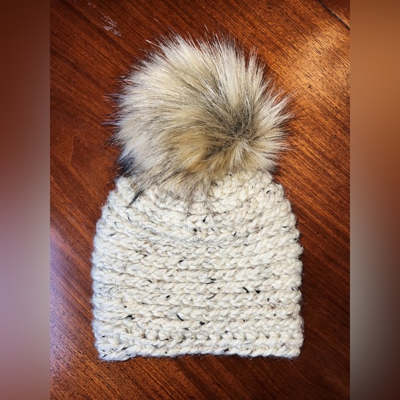 Adult Crocheted beanie - Picture 2 of 3